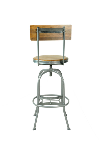 F&B Bar Stool with Back Rest