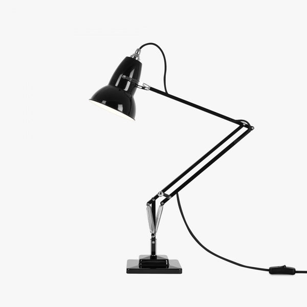 Anglepoise® 1227 Desk Lamp with Cable Braid - Jet Black
