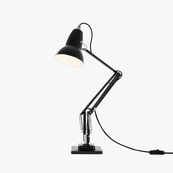 Anglepoise® 1227 Desk Lamp with Cable Braid - Jet Black