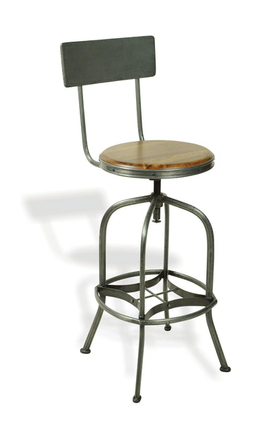 F&B Bar Stool with Back Rest