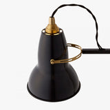 Anglepoise® 1227 Brass Desk Lamp - Jet Black